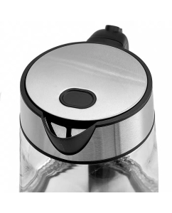 Купить Чайник электрический Delta DE-1004 1.7 л прозрачный, серебристый  в E-mobi