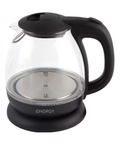 Купить Чайник электрический Energy E-296 1 л черный, прозрачный в E-mobi