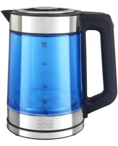 Купить Чайник электрический GoodHelper KPG-2201 2.2 л голубой в E-mobi