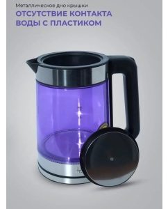Купить Чайник электрический GoodHelper KPG-2201 2.2 л фиолетовый  в E-mobi