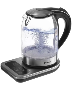 Купить Чайник электрический SAKURA SA-2724DBK 1.7 л серебристый, прозрачный в E-mobi