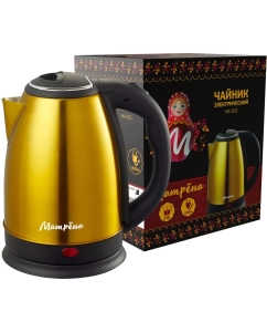 Купить Чайник электрический Матрёна МА-002 1.8 л желтый в E-mobi