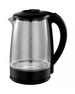 Купить Чайник электрический Матрёна МА-009 2 л черный, прозрачный в E-mobi
