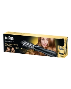 Купить Фен-щетка Braun AS 720 MN 700 Вт черный  в E-mobi
