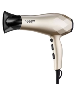 Купить Фен Delta Lux DL-0941 2400 Вт золотистый в E-mobi