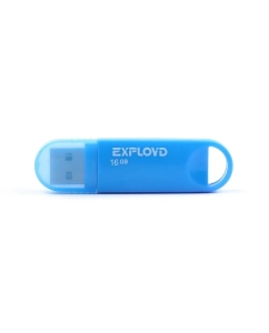 Купить Флешка EXPLOYD 570 16 ГБ синий (EX-16GB-570) в E-mobi