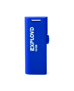Купить Флешка Exployd 580 EX 16ГБ Blue (EX-16GB-580-Blue) в E-mobi