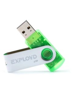 Купить Флешка EXPLOYD 4GB 530 зеленый  в E-mobi