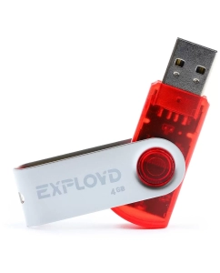 Купить Флешка Exployd 4 ГБ красная (EX004GB530-B) в E-mobi