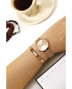 Купить Наручные часы Daniel Wellington Petite Unitone 32 RG Rose Gold  в E-mobi