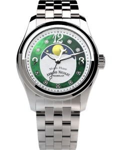 Купить Швейцарские наручные часы Armand Nicolet A151QAA-AV-MA150 в E-mobi