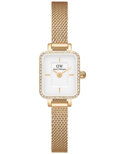 Купить Наручные часы Daniel Wellington Quadro Mini Lumine Bezel 15.4x18.2 Evergold G White в E-mobi