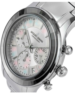 Купить Наручные часы Jacques Lemans 1-2151F с хронографом  в E-mobi