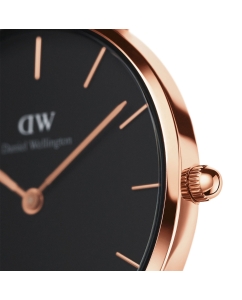 Купить Наручные часы Daniel Wellington Petite 32 Melrose RG Black  в E-mobi