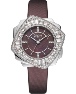 Купить Наручные часы SAGA 60695-SVMBRBN-2 в E-mobi