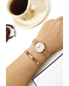 Купить Наручные часы Daniel Wellington Petite 28 Melrose RG MOP  в E-mobi