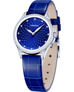 Купить Российские серебряные наручные часы SOKOLOV 137.30.00.001.04.04.2 в E-mobi