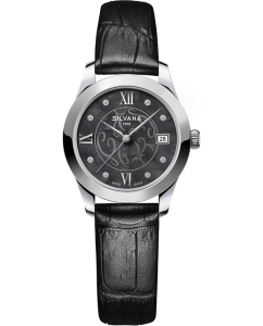 Купить Швейцарские наручные часы Silvana SR28QSS6NCN в E-mobi