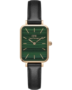 Купить Наручные часы Daniel Wellington Quadro 20X26 Pressed Sheffield RG Green в E-mobi