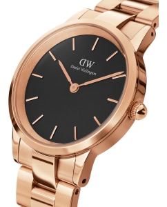 Купить Наручные часы Daniel Wellington Iconic Link 28 RG Black  в E-mobi