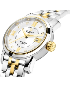 Купить Швейцарские механические наручные часы Titoni 23538-SY-099  в E-mobi