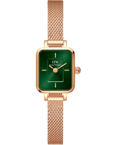 Купить Наручные часы Daniel Wellington Quadro Mini 15.4x18.2 Melrose RG Emerald в E-mobi
