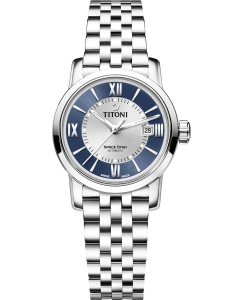 Купить Швейцарские механические наручные часы Titoni 23538-S-580 в E-mobi