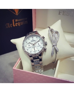 Купить Наручные часы Festina F20401/1 с хронографом  в E-mobi