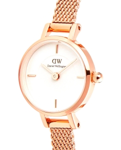 Купить Наручные часы Daniel Wellington Petite Mini 19 Melrose RG White  в E-mobi