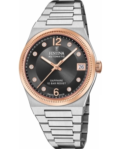 Купить Швейцарские механические наручные часы Festina F20031/3 в E-mobi