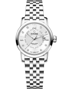 Купить Швейцарские механические наручные часы Titoni 23538-S-099 в E-mobi