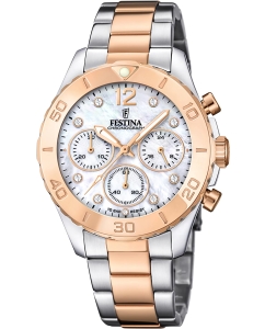 Купить Наручные часы Festina F20605/1 с хронографом в E-mobi