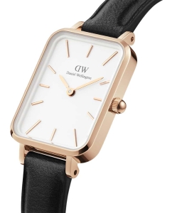 Купить Наручные часы Daniel Wellington Quadro 20X26 Pressed Sheffield RG White  в E-mobi