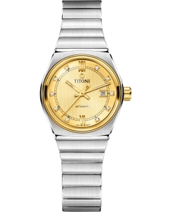 Купить Швейцарские механические наручные часы Titoni 23751-SY-631 в E-mobi