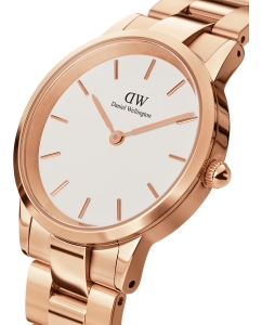 Купить Наручные часы Daniel Wellington Iconic Link 28 RG White  в E-mobi