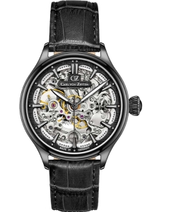 Купить Механические наручные часы Carl von Zeyten CVZ0072BBKS в E-mobi