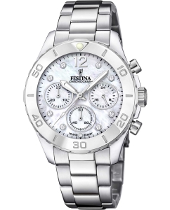 Купить Наручные часы Festina F20603/1 с хронографом в E-mobi