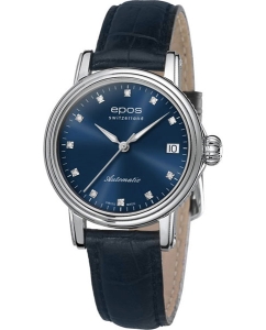 Купить Швейцарские механические наручные часы Epos 4390.152.20.86.16 в E-mobi
