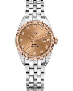 Купить Швейцарские механические наручные часы Titoni 818-SRG-655 в E-mobi