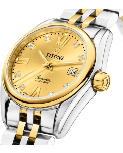 Купить Швейцарские механические наручные часы Titoni 23909-SY-064  в E-mobi