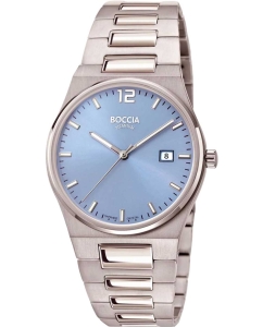 Купить Титановые наручные часы Boccia Titanium 3357-01 в E-mobi