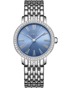 Купить Наручные часы SAGA 53578-SVBLSV-2 в E-mobi