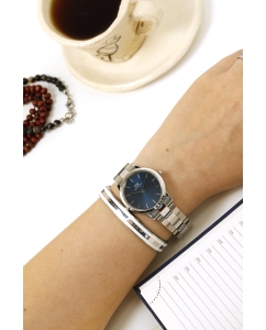 Купить Наручные часы Daniel Wellington Iconic Link Arctic 32 S Blue  в E-mobi