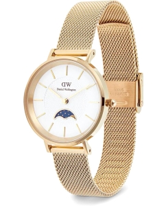 Купить Наручные часы Daniel Wellington Petite Moonphase 32 Evergold G White  в E-mobi