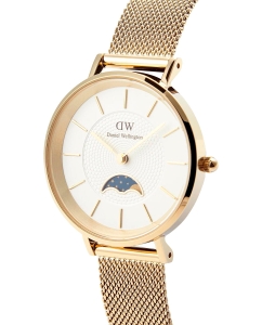 Купить Наручные часы Daniel Wellington Petite Moonphase 32 Evergold G White  в E-mobi