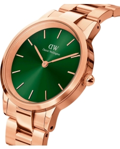 Купить Наручные часы Daniel Wellington Iconic Link Emerald 28 RG Green  в E-mobi