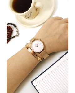 Купить Наручные часы Daniel Wellington Petite 32 Melrose RG MOP  в E-mobi