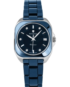 Купить Швейцарские керамические наручные часы Wainer WA.18070-D в E-mobi