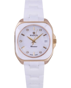 Купить Швейцарские керамические наручные часы Wainer WA.18070-F в E-mobi