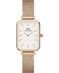 Купить Наручные часы Daniel Wellington Quadro 20X26 Pressed Melrose RG White в E-mobi